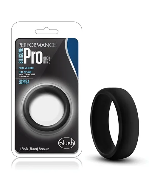 Blush Performance Silicone Go Pro Cock Ring – Black