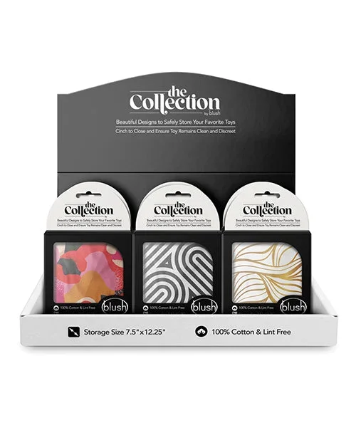 Blush The Collection Cotton Toy Bag Counter Display – Assorted Display of 18