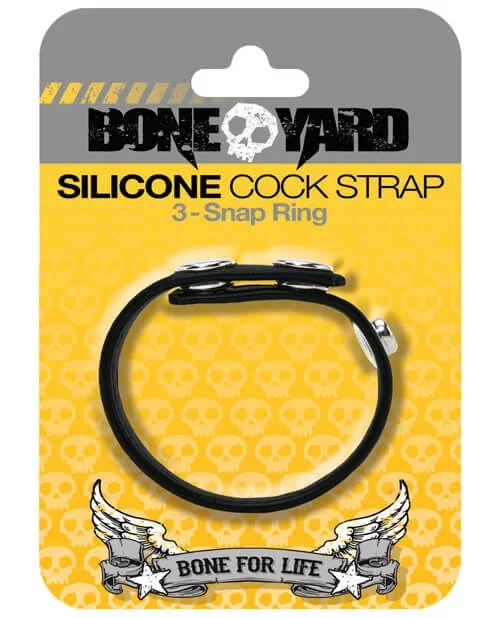 Boneyard Cock Strap Black