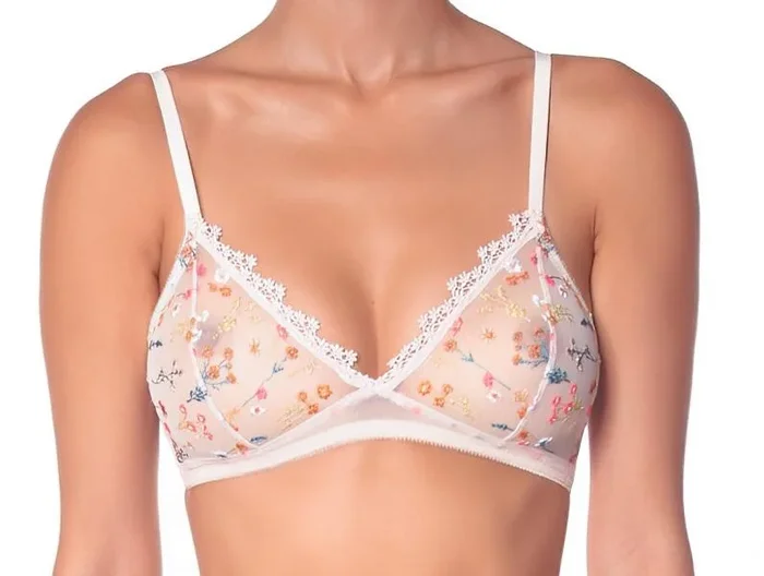 Boogie Wonderland Bralette – Ivory –