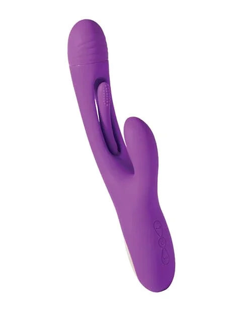 Bora G-spot Tapping Rabbit Vibrator – Purple
