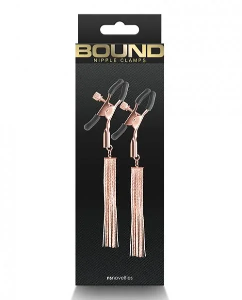 Bound D2 Nipple Clamps – Rose Gold