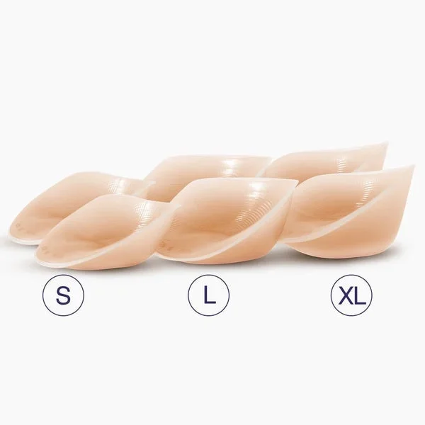 Breast Enhancers with Adhesive – Pale Peach – Size
