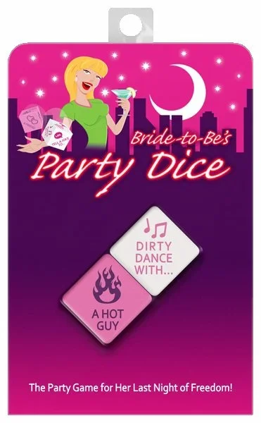 Bride To Be Party Dice – Fun Bachelorette Game for Her Last Night of Freedom