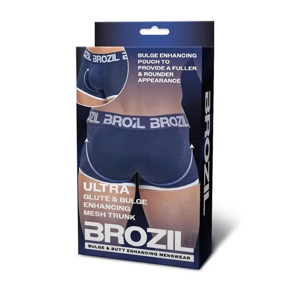 Brozil Mesh Boxer L/xl Nvy
