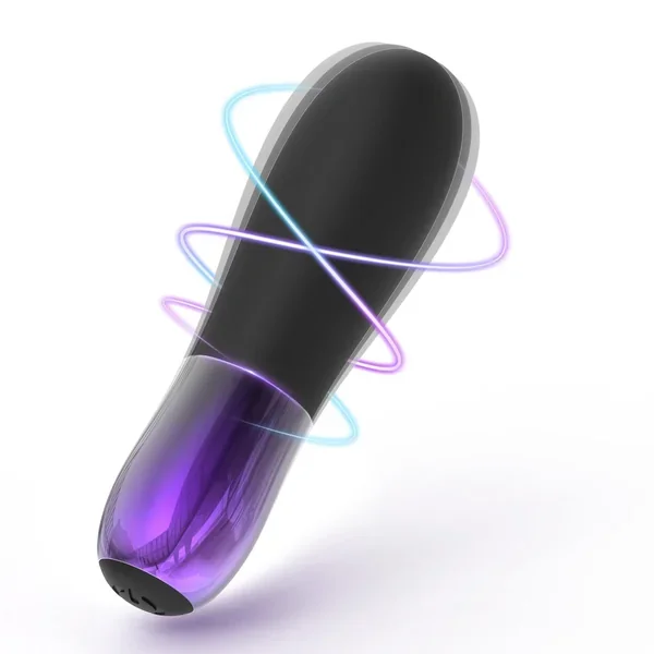 Bullet Vibrator Female Sex Toys For Women, 10 Vibration Modes Mini Vibrators Vibrater Sex Toy, Lipstick Vibrator Adult Toys Sexual Pleasure Tools For Women For G Spot Anal Clitoris Nipple (Black)
