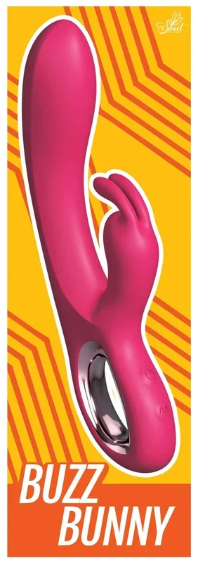 Buzz Bunny Rabbit Vibrator – 10 Vibration Modes, Dual Motors
