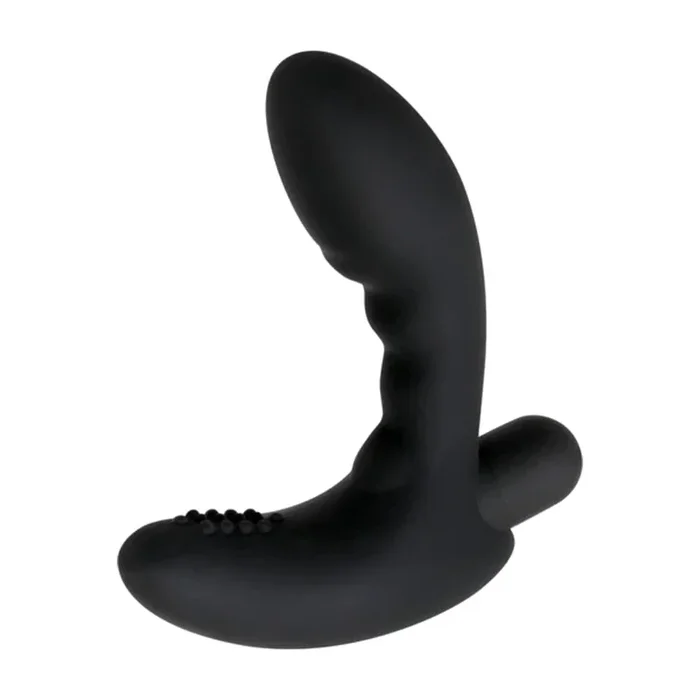 C-Shaped Prostate Massager Wand And Anal Vibrator