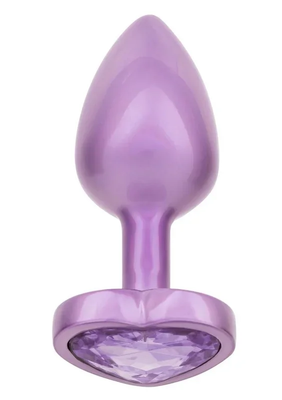 Calexotics Jewel Amethyst Heart Plug