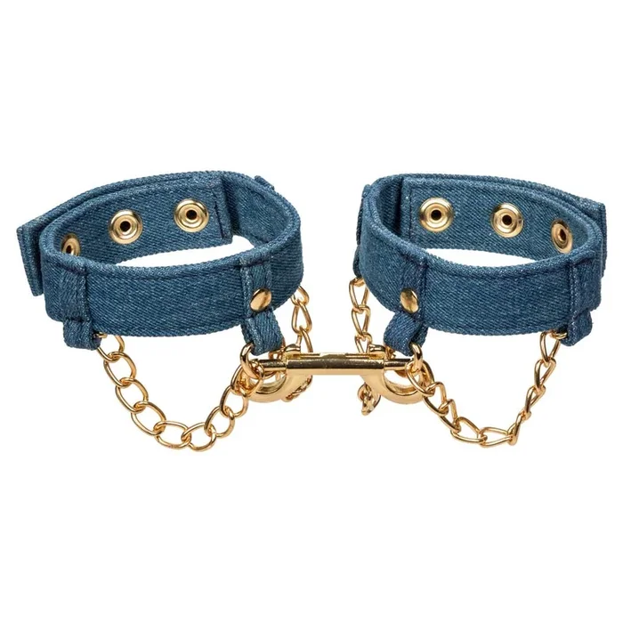 CalExotics Ride ’em Premium Denim Ankle Cuffs