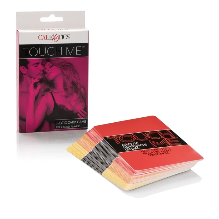CalExotics Touch Me Erotic Massage Card Game for Couples