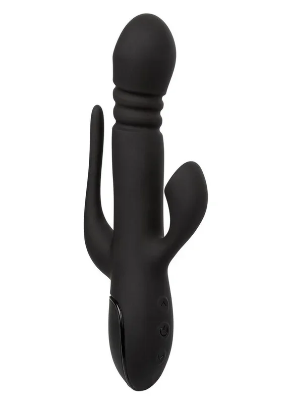 CalExotics Triple Euphoria Rechargeable Silicone Stimulating Vibrator