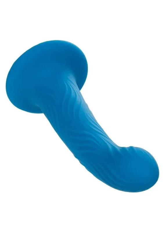 CalExotics Wave Rider Ripple Silicone Anal Plug With Suction Base