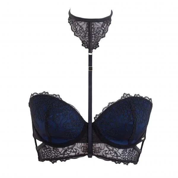 Cali Bra – Blue/Black –