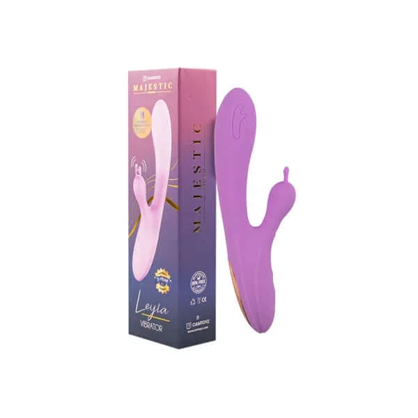 Camtoyz Double Leyla Vibrator – Purple