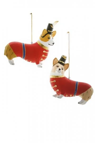 Christmas Corgi Ornament
