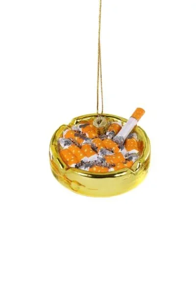 Cigarette Holder Ornament – Gold