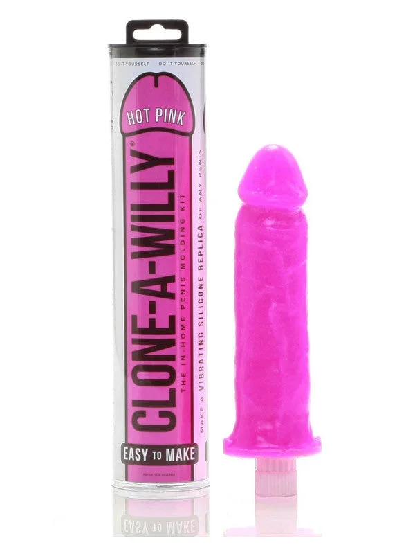 Clone-A-Willy Kit Vibrating – Hot Pink