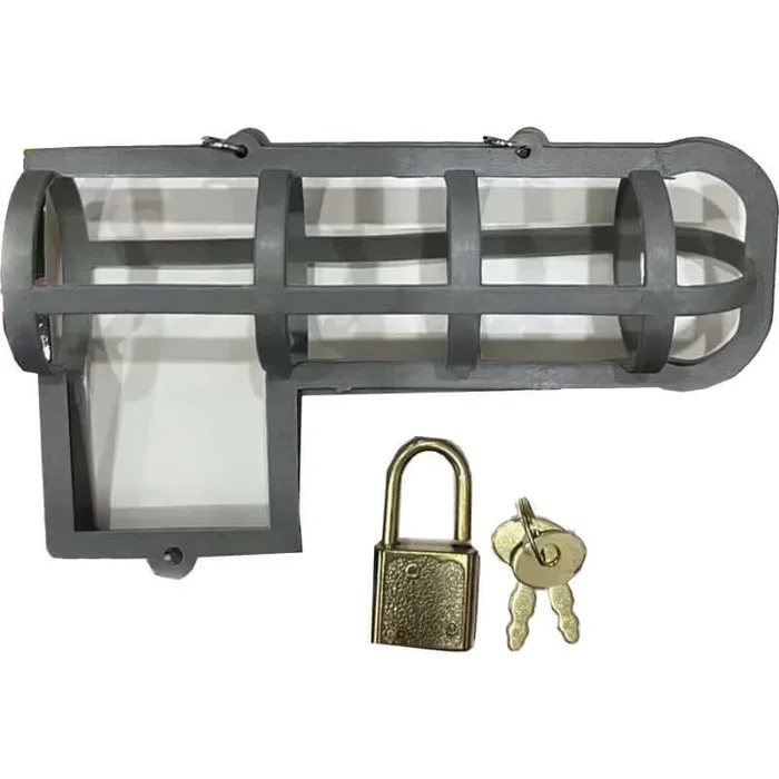 Cock Block Chastity Cage – Playfully Restrictive Fun with Lock and Key!