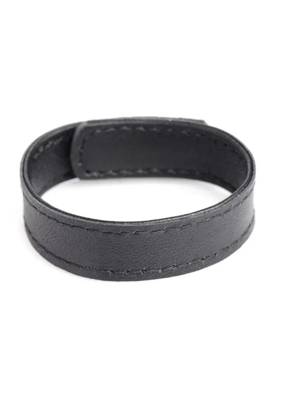 Cock Gear Velcro Leather Cock Ring
