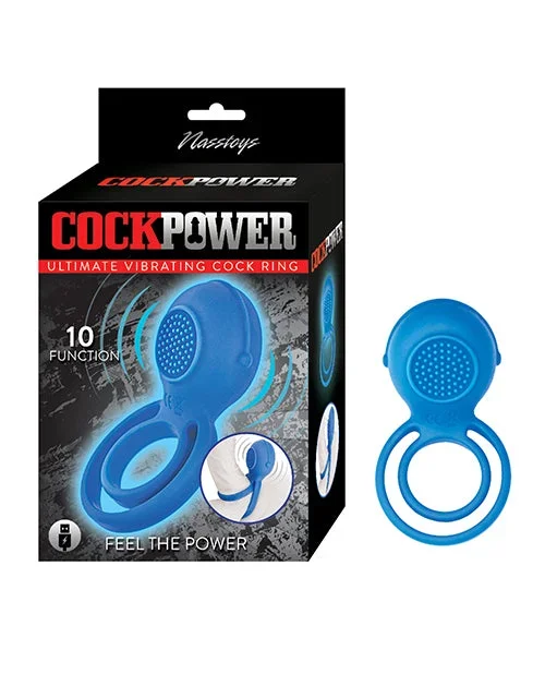 Cockpower Ultimate Vibrating Cock Ring – Blue