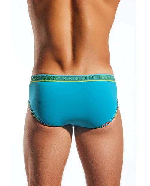 Cocksox Contour Pouch Sports Brief – Turquoise SM