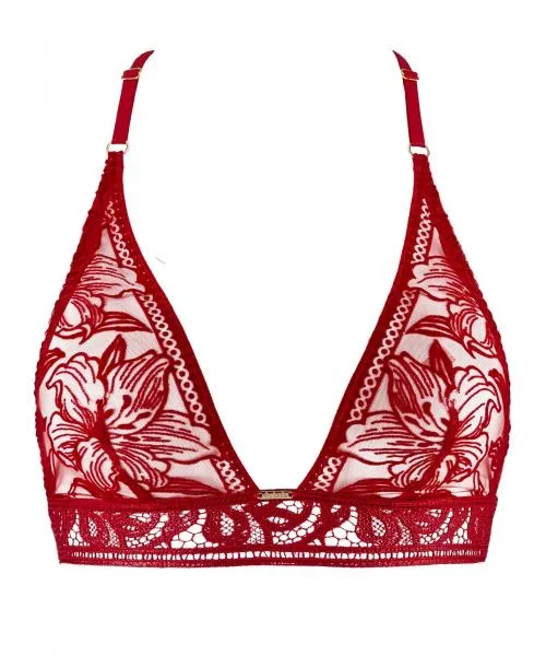 Coeur À Corps Bralette – Rebel Red –