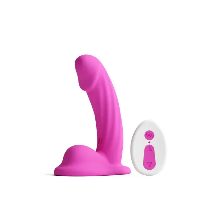 Colours Curve Vibrating 5″ Dildo – Pink