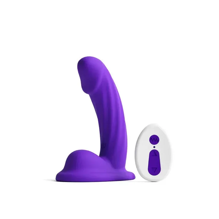 Colours Curve Vibrating 5″ Dildo – Purple
