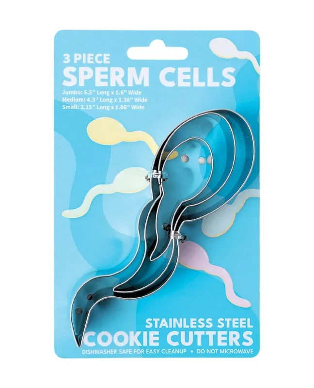 Cookie Cutter Sets – 3 pc Sperm