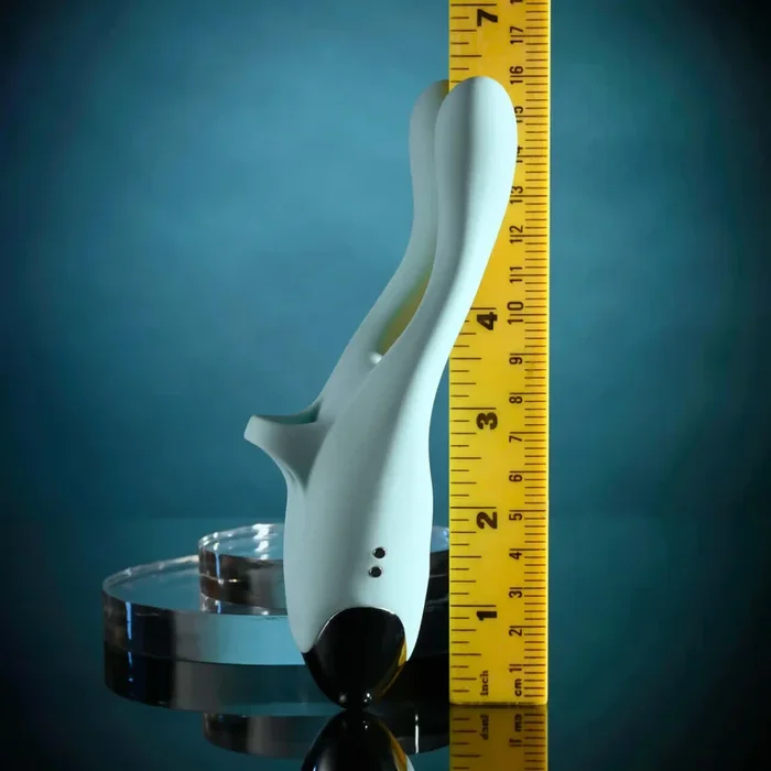 Couples Therapy Rechargeable Silicone Vibrator – Green