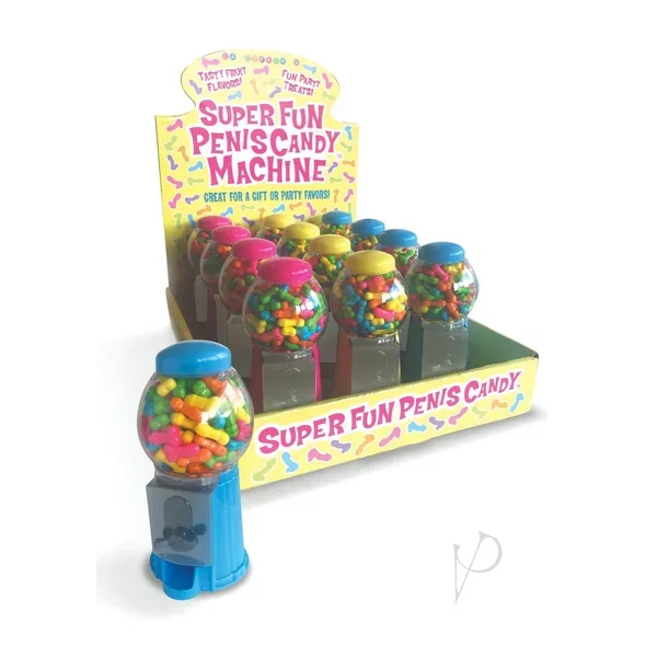 Cp Super Fun Penis Candy Machine 12/disp