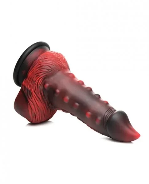 Creature Cocks Lava Demon Thick Nubbed Silicone Dildo