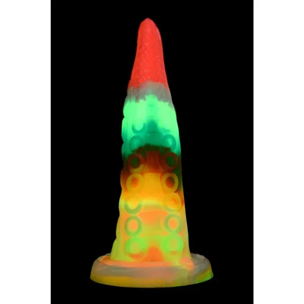 Creature Cocks Luminoctopus Glow in The Dark Tentacle Silicone Dildo