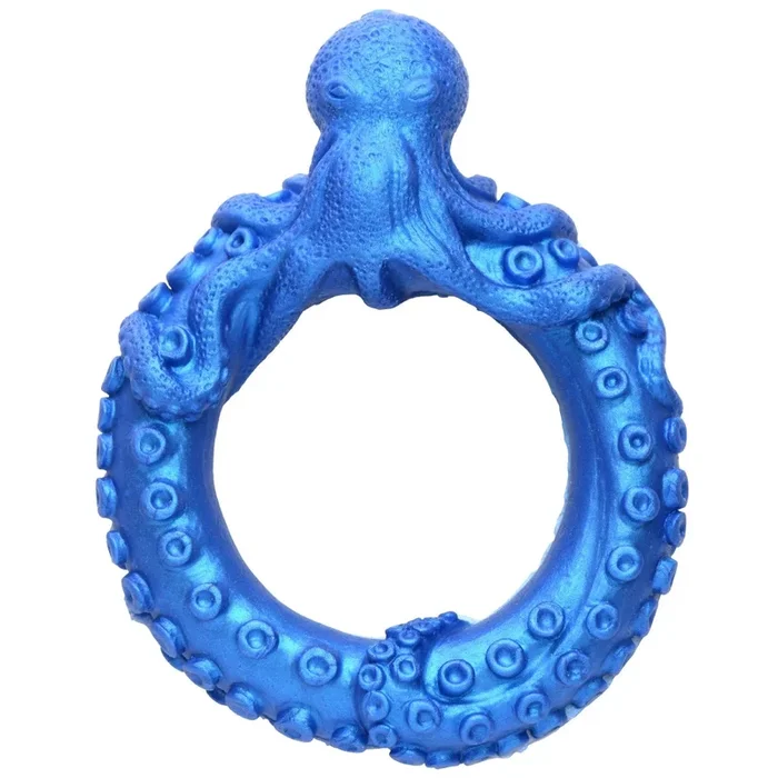 Creature Cocks Poseidon’s Octo-Ring Silicone Cock Ring Blue
