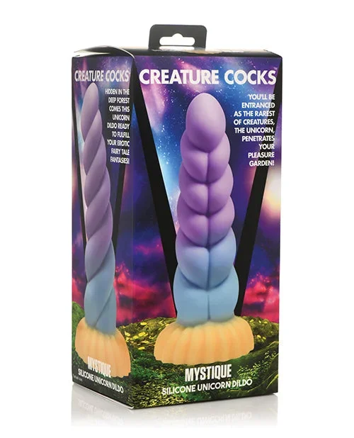 Creature Cocks Unicorn Silicone Dildo – Multi Color