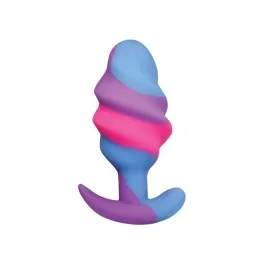 Creature Cocks Unicorn Swirl Large Silicone Butt Plug