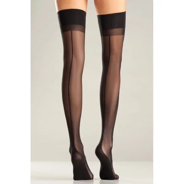 Cuban Heel Thigh Highs