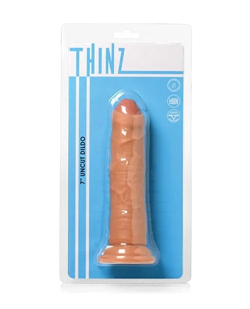 Curve Toys Thinz 7 Inch Uncut Dildo – Light