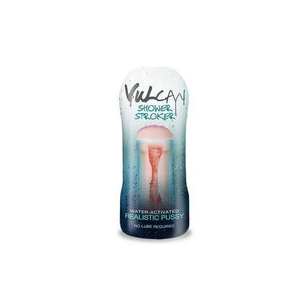 Cyberskin H2O Vulcan Shower Stroker – Realistic Pussy