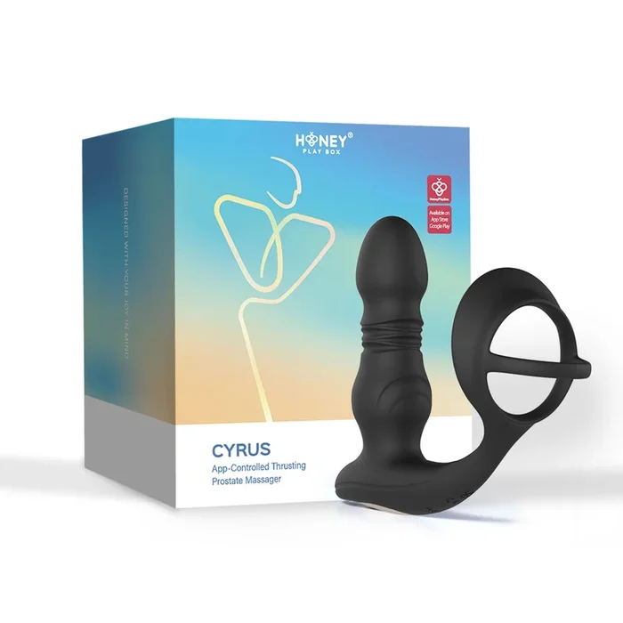 Cyrus App Control Thrusting Prostate Massager and Cock Ring