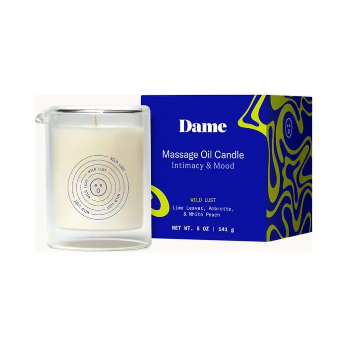 Dame Massage Oil Candle Wild Lust