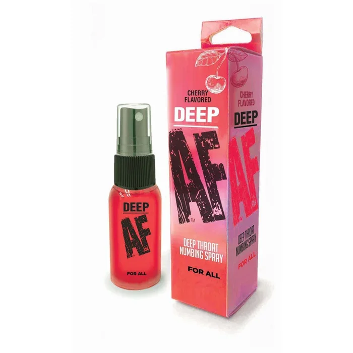 Deep AF Cherry Flavoured Deep Throat Spray – 29 ml