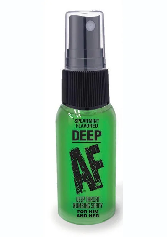 Deep AF Deep Throat Numbing Spray 1oz – Spearmint