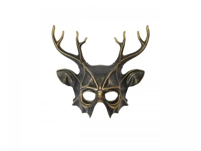 Deer Party Mask – Gold