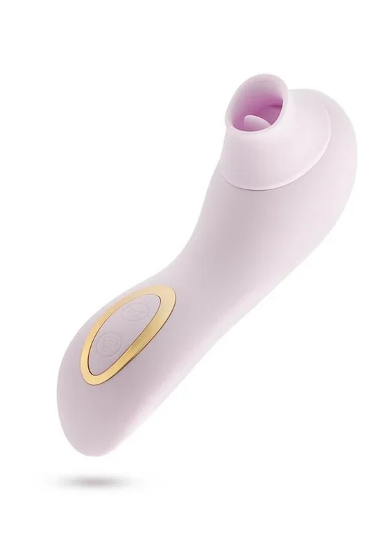 Delice Fleus Air Pulsing Vibe Rechargeable Silicone Clitoral Vibrator – Barely