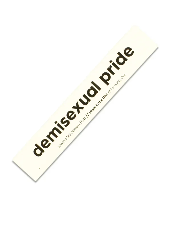 Demisexual Pride Sticker