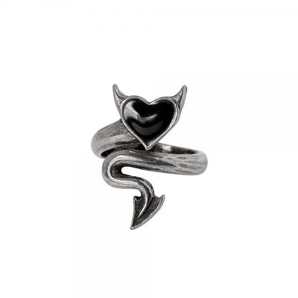 Devil Heart Ring – Size 6/7