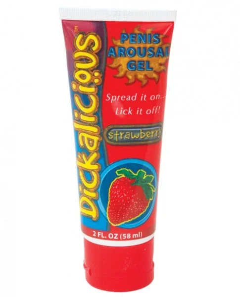 Dickalicious Penis Arousal Gel 2 oz – Strawberry
