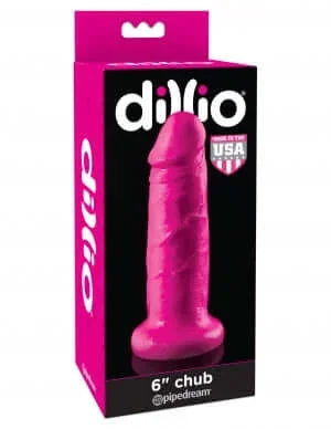 Dillio 6 inches Chub Dildo Pink